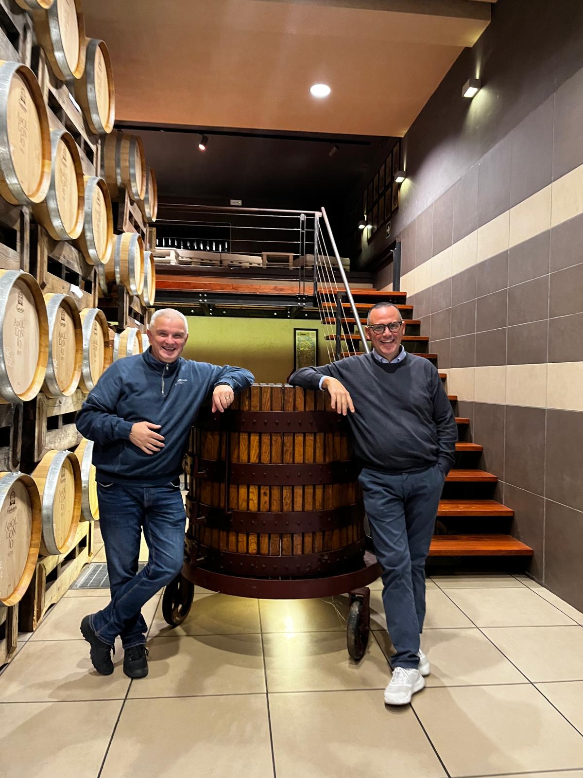 Massimiliano și Marcello Apollonio cu Eugen Mușat